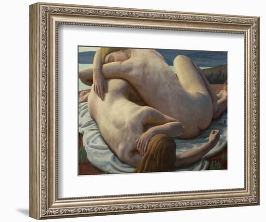 The Day's End, 1927 (Oil on Canvas)-Ernest Procter-Framed Giclee Print