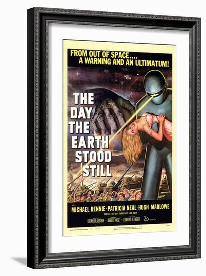 The Day The Earth Stood Still, 1951-null-Framed Premium Giclee Print