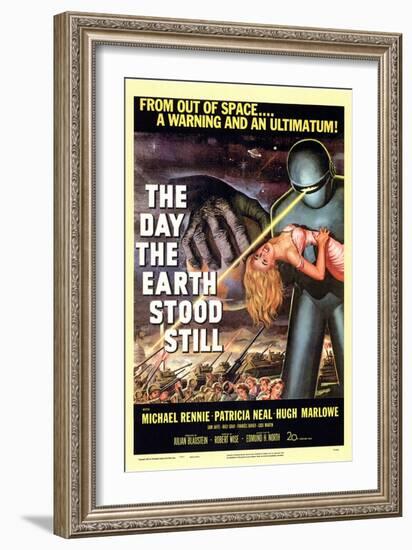 The Day The Earth Stood Still, 1951-null-Framed Art Print