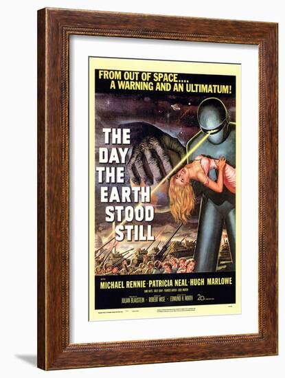 The Day The Earth Stood Still, 1951-null-Framed Art Print