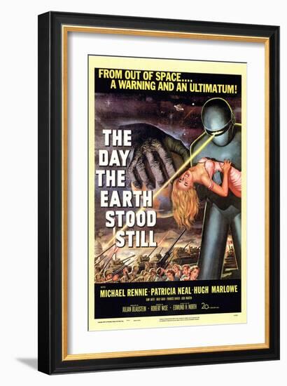 The Day The Earth Stood Still, 1951-null-Framed Art Print