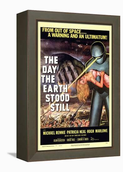 The Day The Earth Stood Still, 1951-null-Framed Stretched Canvas