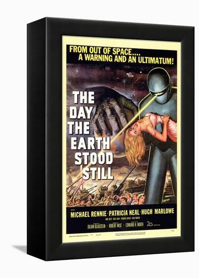 The Day The Earth Stood Still, 1951-null-Framed Stretched Canvas