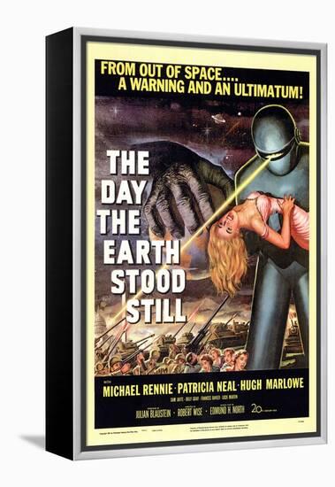 The Day The Earth Stood Still, 1951-null-Framed Stretched Canvas