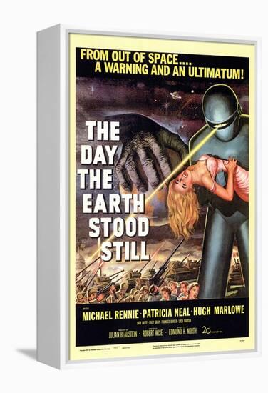 The Day The Earth Stood Still, 1951-null-Framed Stretched Canvas