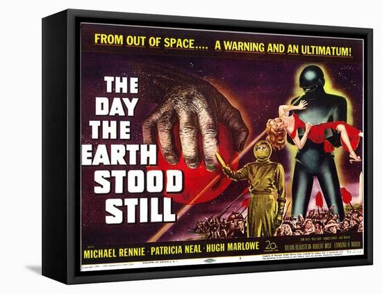 The Day The Earth Stood Still, 1951-null-Framed Stretched Canvas