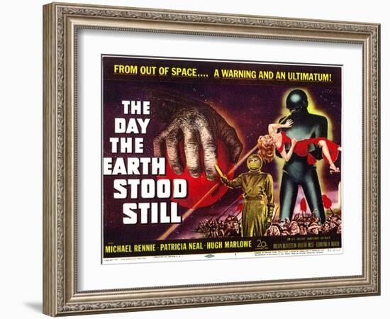 The Day The Earth Stood Still, 1951-null-Framed Art Print