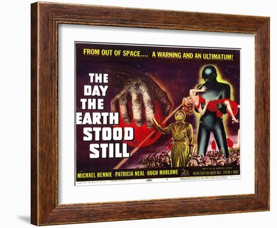 The Day The Earth Stood Still, 1951-null-Framed Art Print