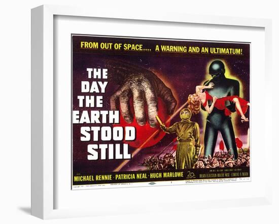 The Day The Earth Stood Still, 1951-null-Framed Art Print