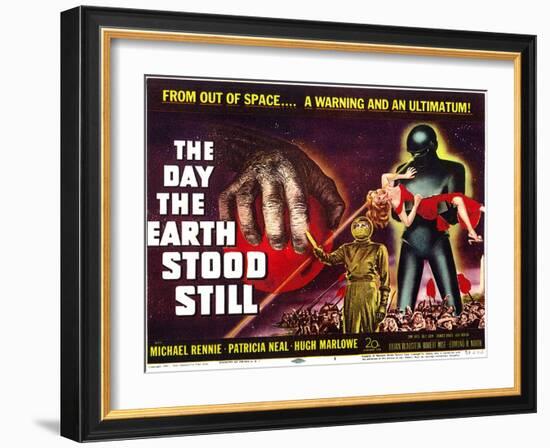 The Day The Earth Stood Still, 1951-null-Framed Art Print