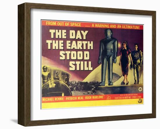 The Day The Earth Stood Still, 1951-null-Framed Art Print