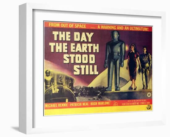 The Day The Earth Stood Still, 1951-null-Framed Art Print