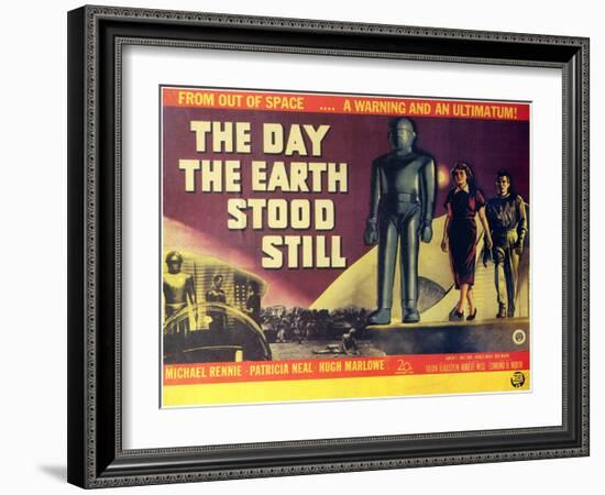 The Day The Earth Stood Still, 1951-null-Framed Art Print