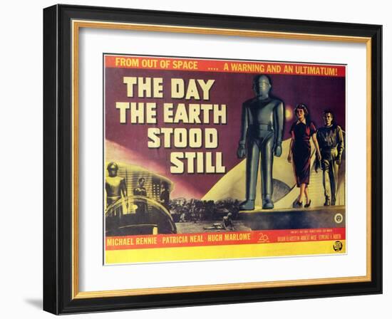 The Day The Earth Stood Still, 1951-null-Framed Art Print