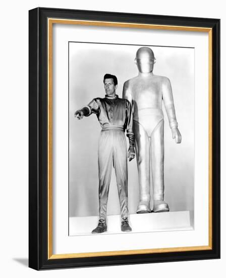 The Day the Earth Stood Still, Michael Rennie, 1951-null-Framed Photo