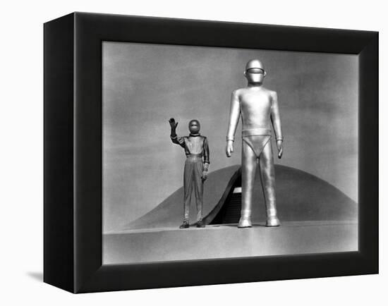 The Day The Earth Stood Still, Michael Rennie, 1951-null-Framed Stretched Canvas