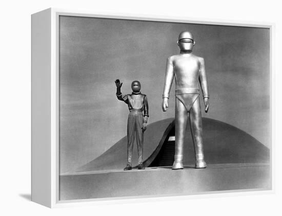 The Day The Earth Stood Still, Michael Rennie, 1951-null-Framed Stretched Canvas