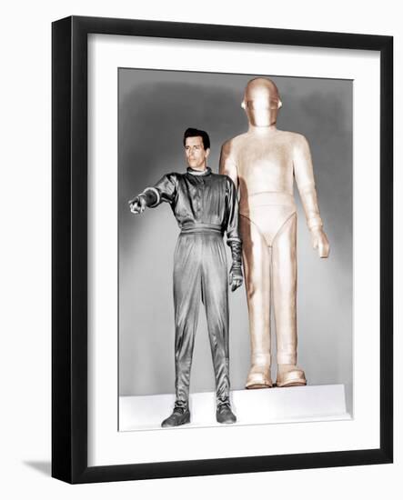 THE DAY THE EARTH STOOD STILL, Michael Rennie, 1951.-null-Framed Photo