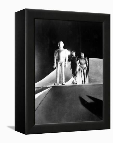 The Day the Earth Stood Still, Patricia Neal, Michael Rennie, 1951-null-Framed Stretched Canvas