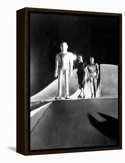 The Day the Earth Stood Still, Patricia Neal, Michael Rennie, 1951-null-Framed Stretched Canvas