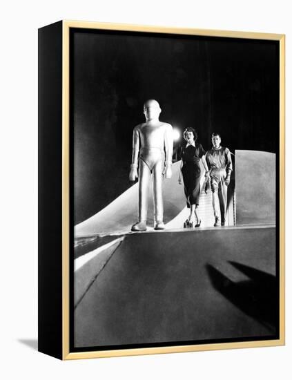 The Day the Earth Stood Still, Patricia Neal, Michael Rennie, 1951-null-Framed Stretched Canvas