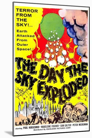 The Day the Sky Exploded-null-Mounted Art Print