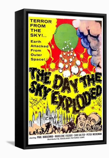 The Day the Sky Exploded-null-Framed Stretched Canvas
