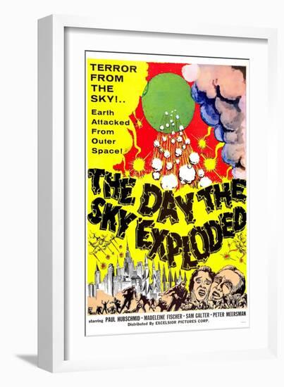 The Day the Sky Exploded-null-Framed Premium Giclee Print
