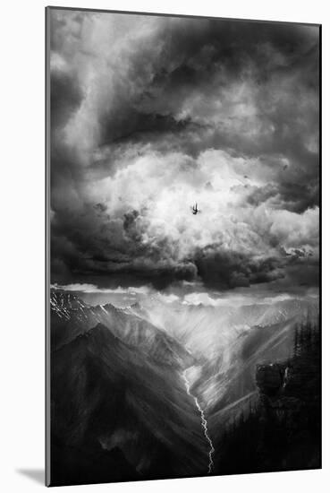 The Day the World Went Away-Alex Cherry-Mounted Premium Giclee Print