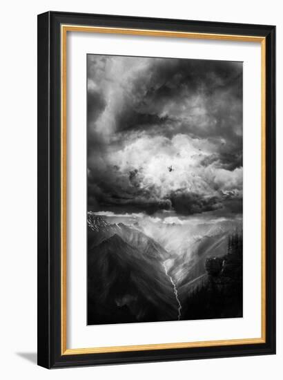 The Day the World Went Away-Alex Cherry-Framed Premium Giclee Print