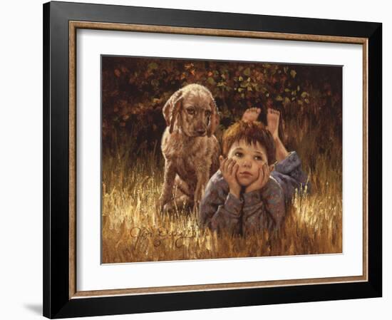 The Daydreamer-Jim Daly-Framed Art Print