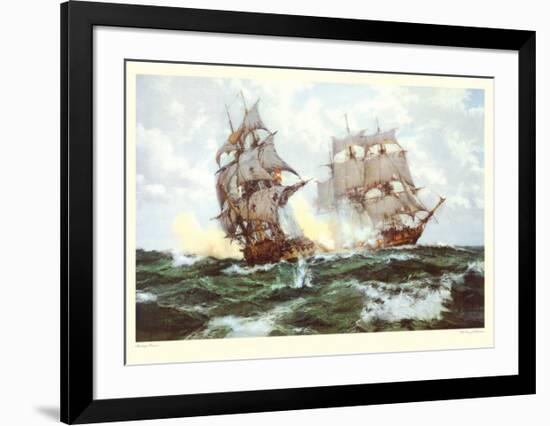 The Days of Adventure-Montague Dawson-Framed Art Print