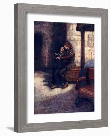 The Days Seemed Very Long and Dreary to the Two Little Boys, C1483-AS Forrest-Framed Giclee Print