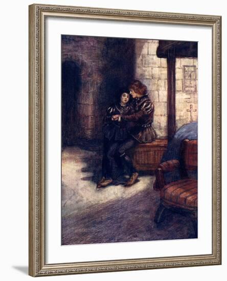 The Days Seemed Very Long and Dreary to the Two Little Boys, C1483-AS Forrest-Framed Giclee Print