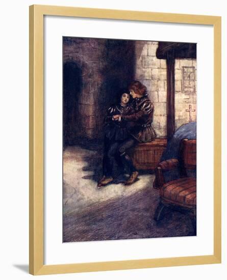 The Days Seemed Very Long and Dreary to the Two Little Boys, C1483-AS Forrest-Framed Giclee Print