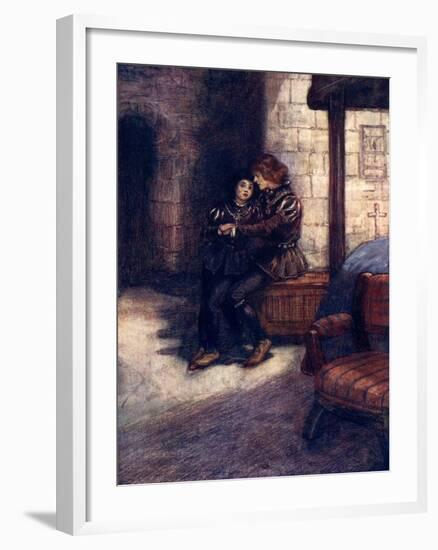 The Days Seemed Very Long and Dreary to the Two Little Boys, C1483-AS Forrest-Framed Giclee Print