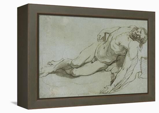 The Dead Christ, 1646-Charles Le Brun-Framed Premier Image Canvas