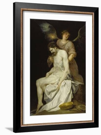 The Dead Christ Supported by an Angel, 1646-52-Alonso Cano-Framed Giclee Print