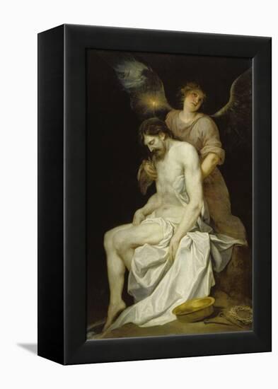 The Dead Christ Supported by an Angel, 1646-52-Alonso Cano-Framed Premier Image Canvas