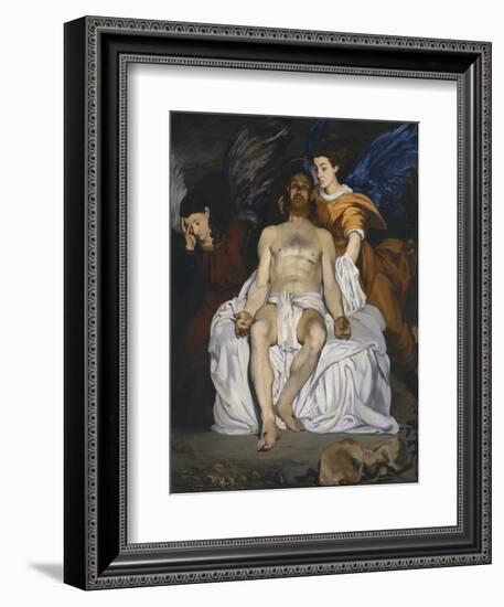 The Dead Christ with Angels, 1864-Edouard Manet-Framed Giclee Print