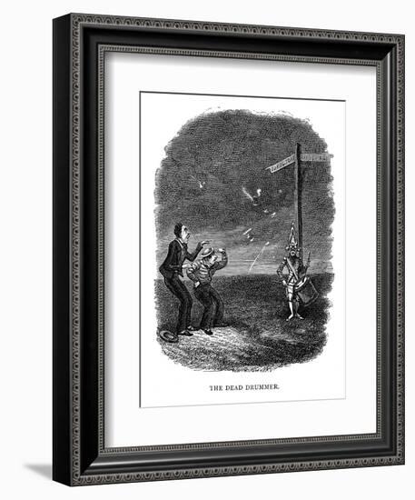 The Dead Drummer, 1840-George Cruikshank-Framed Giclee Print