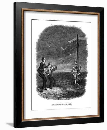 The Dead Drummer, 1840-George Cruikshank-Framed Giclee Print