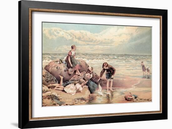 The Dead Sea-Bird-Myles Birket Foster-Framed Giclee Print
