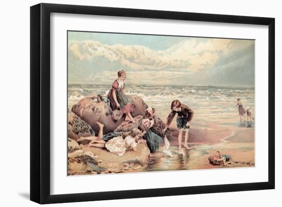 The Dead Sea-Bird-Myles Birket Foster-Framed Giclee Print