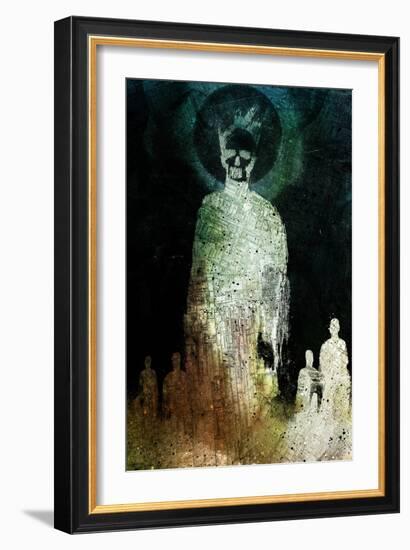 The Dead Walk-Alex Cherry-Framed Art Print