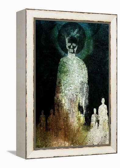 The Dead Walk-Alex Cherry-Framed Stretched Canvas
