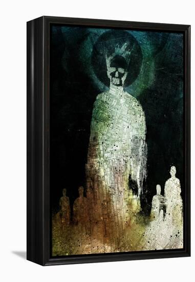 The Dead Walk-Alex Cherry-Framed Stretched Canvas