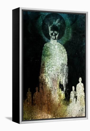 The Dead Walk-Alex Cherry-Framed Stretched Canvas