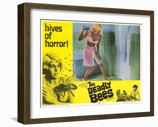 The Deadly Bees, 1967-null-Framed Art Print