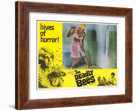 The Deadly Bees, 1967-null-Framed Art Print